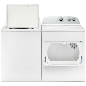 Whirlpool 29 in. 7.0 cu. ft. Electric Dryer with AutoDry Drying System - White, , hires