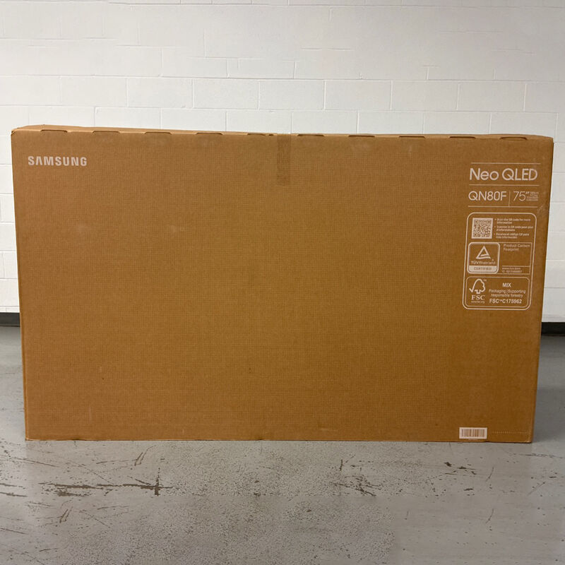 Samsung - 75" Class QN80F Neo QLED 4K UHD Samsung Vision AI Smart TV (Open Box Excellent Condition), , hires