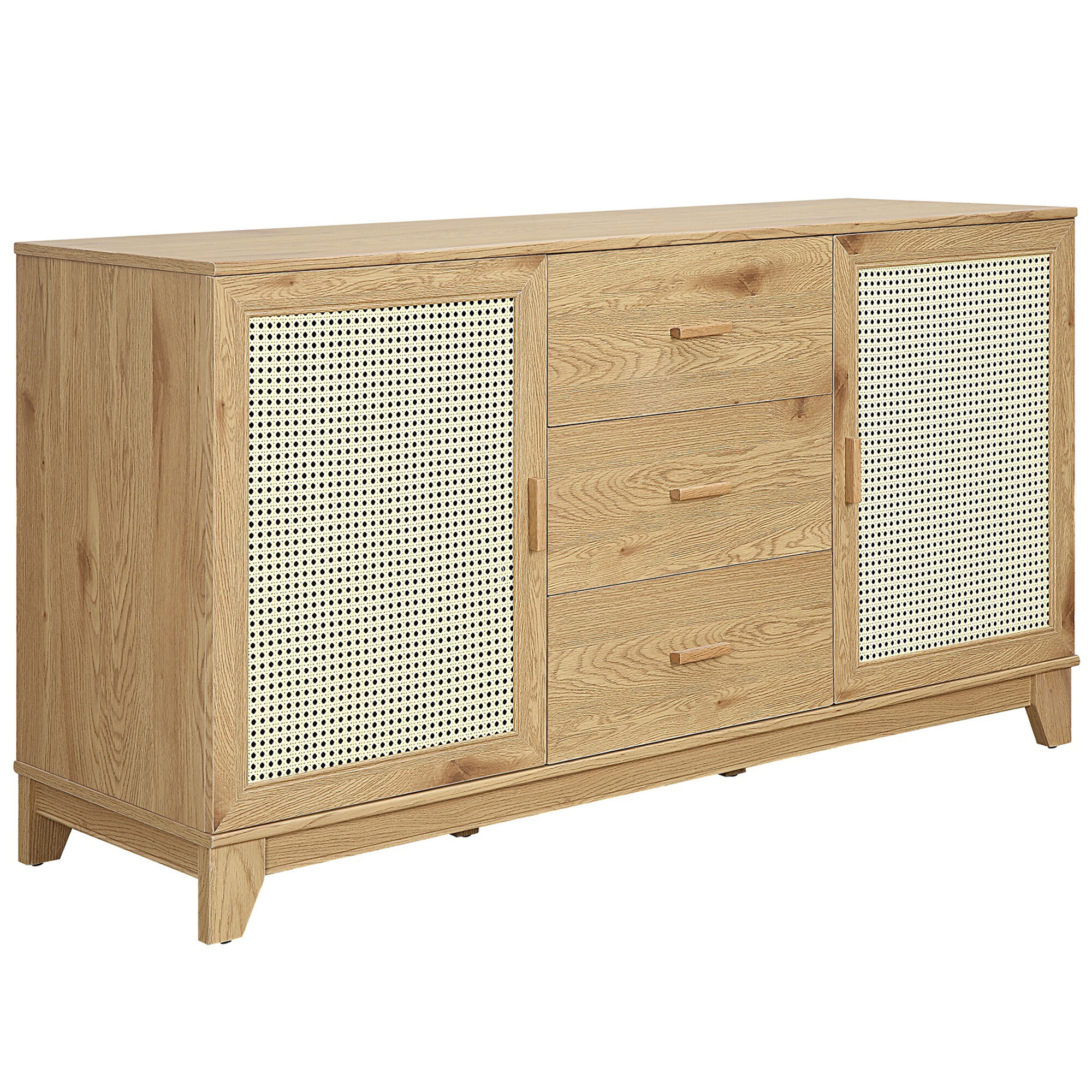 家具 5000 Manhattan Comfort Sheridan 59.05 inch Modern Cane Sideboard with