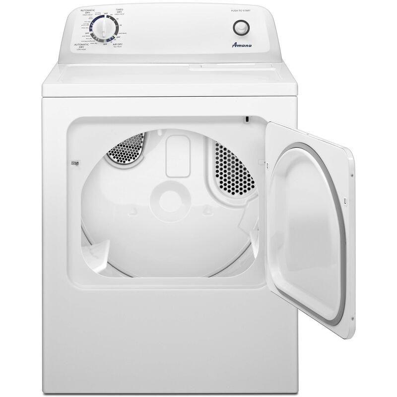 Amana 29 in. 6.5 cu. ft. Gas Dryer with Wrinkle Prevent Option - White, , hires