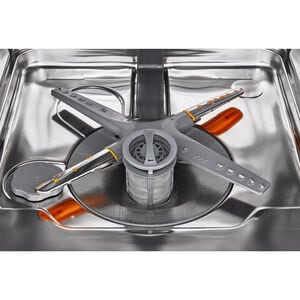 LG Studio 24 in. Top Control Flush-Mount Smart Dishwasher with 45 dBa Sound Level, 3rd-Rack & Dynamic Dry - Custom Panel Ready, , hires