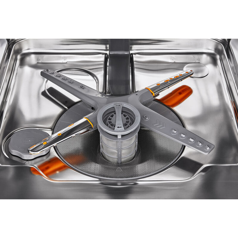 LG Studio 24 in. Top Control Flush-Mount Smart Dishwasher with 45 dBa Sound Level, 3rd-Rack & Dynamic Dry - Custom Panel Ready, , hires