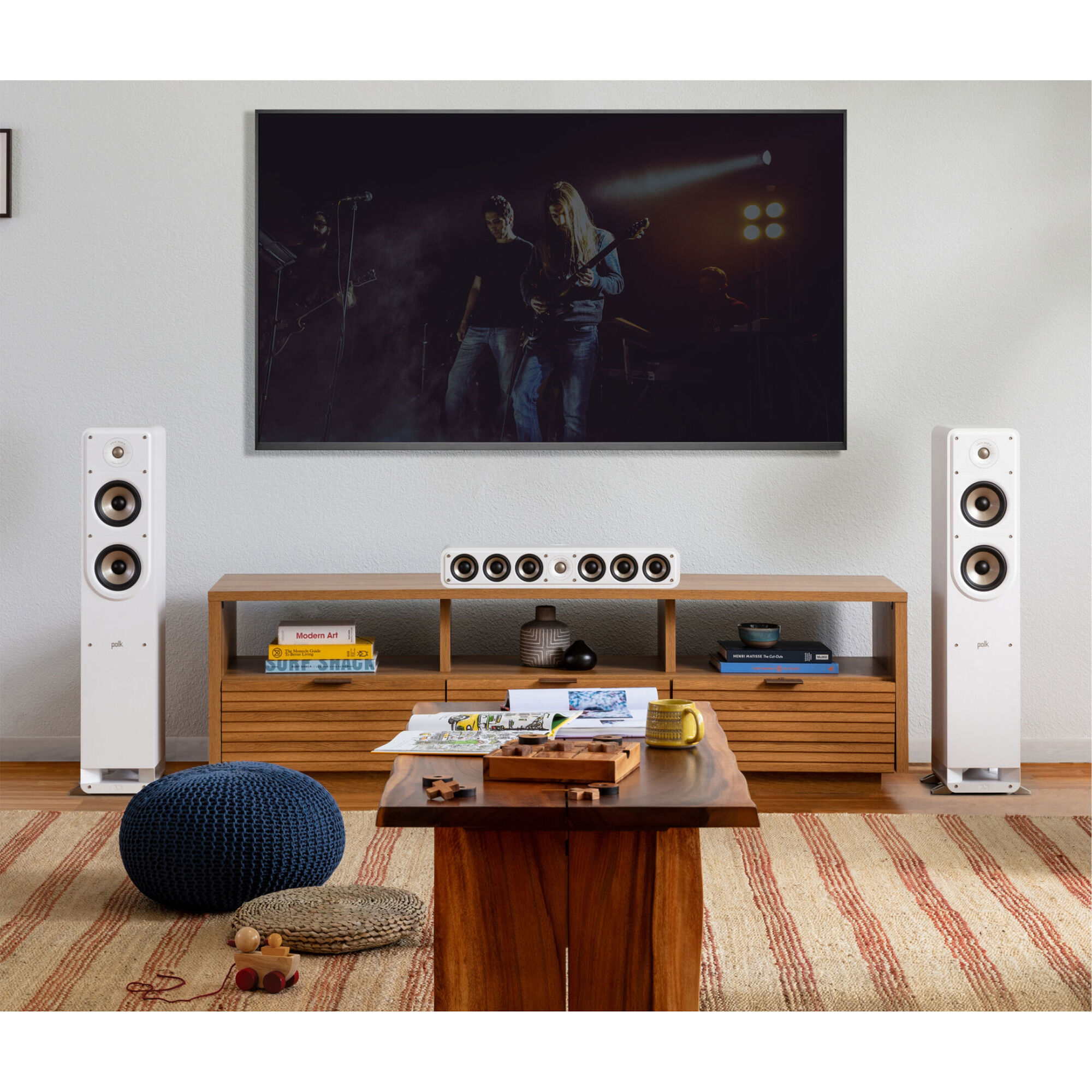 Polk Signature Elite ES50 High-Quality Compact Floor-Standing