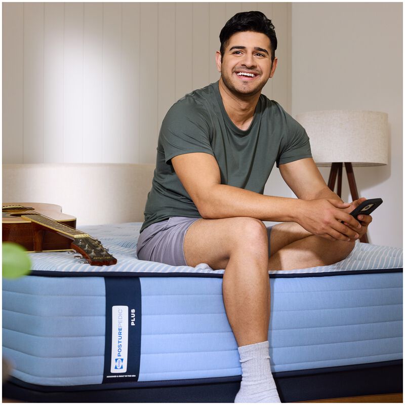 Sealy Plainfield Posturepedic Plus Medium Innerspring Twin Size Mattress, , hires