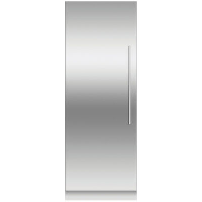 Fisher & Paykel Series 11 30 in. Built-In 16.3 cu. ft. Counter Depth Freezerless Refrigerator Left Hinged - Custom Panel Ready | RS3084SLK1