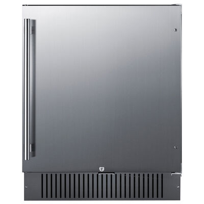 Summit 27 in. 4.9 cu. ft. Outdoor Undercounter Refrigerator - Stainless Steel | SPR2700SS