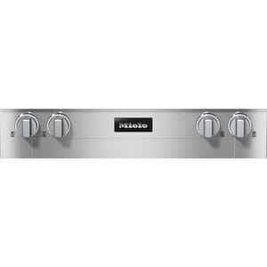 Miele Professional Series 30 in. 4-Burner LP Gas Rangetop with Simmer Burner & Power Burner - Stainless Steel, , hires