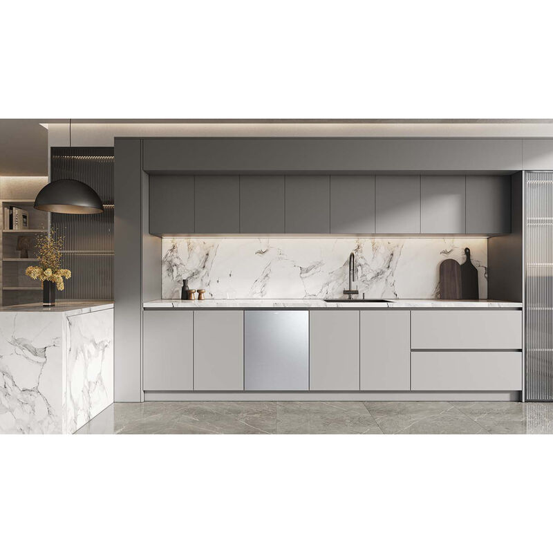 Samsung Bespoke 24 in. Top Control Smart Dishwasher with 38 dBA Sound Level, 3rd-Rack, Smart Dry with AutoRelease Door - Fingerprint Resistant Stainless Steel, , hires