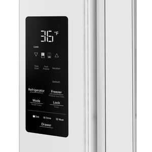 Whirlpool 36 in. 28.9 cu. ft. 4-Door French Door Refrigerator with Ice & Water Dispenser - White, , hires