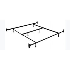 Bed Frame with Headboard/Footboard Brackets - King/Queen, , hires