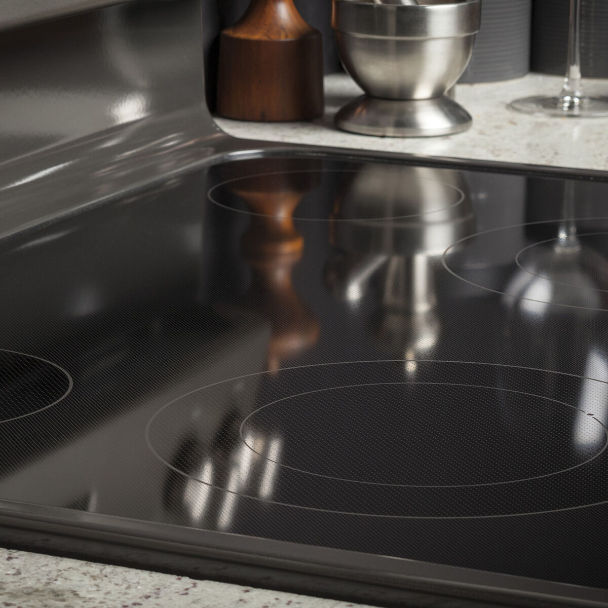 oven with ceramic top
