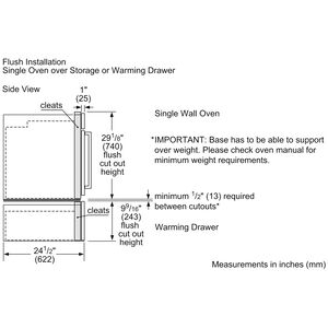 Bosch 500 Series 30 in. 4.6 cu. ft. Electric Single Wall Oven - Stainless Steel, , hires