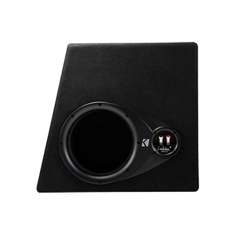 Kicker Dual 12" 2 Ohm Ported Subwoofer Box, , hires
