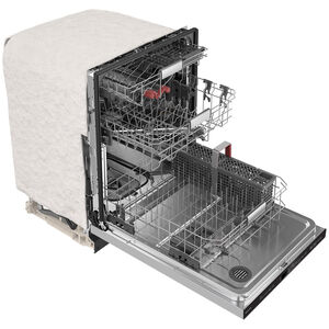 KitchenAid 24 in. Top Control Dishwasher with 44 dBa Sound Level & 3rd-Rack - PrintShield Stainless, Stainless Steel with PrintShield Finish, hires