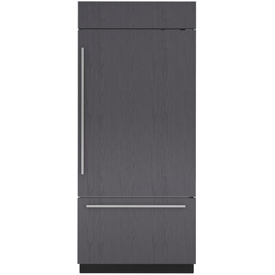 Sub-Zero Classic Series 36 in. Built-In 20.7 cu. ft. Smart Counter Depth Bottom Freezer Refrigerator Right Hinged - Custom Panel Ready | CL3650U/O/R