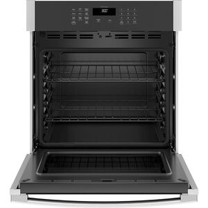 GE 27 in. 4.3 cu. ft. Smart Electric Single Wall Oven - Stainless Steel, Stainless Steel, hires