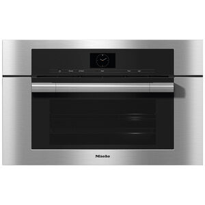 Miele ContourLine Series 30 in. 1.8 cu. ft. Electric Smart Wall Oven with Standard Convection - Clean Touch Steel, , hires