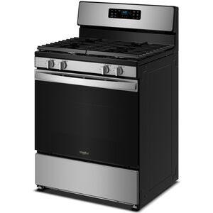 Whirlpool 30 in. 5.1 cu. ft. Gas Range with 4 Sealed Burners - Stainless Steel, , hires