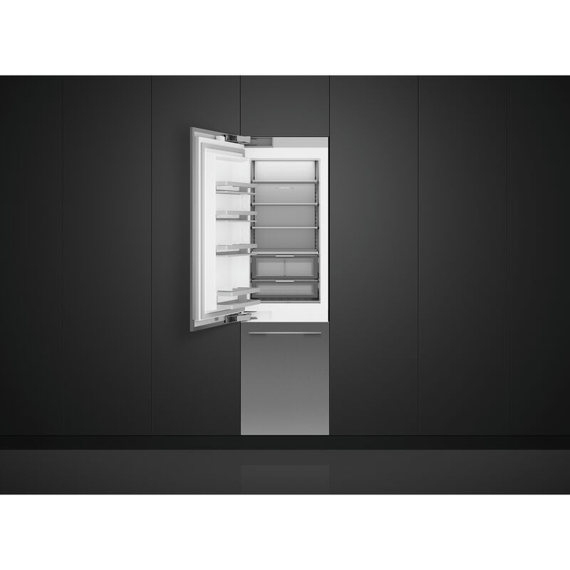 Fisher & Paykel Series 11 24 in. 12.1 cu. ft. Built-In Counter Depth Bottom Freezer Refrigerator with Internal Water Dispenser - Custom Panel Ready, , hires