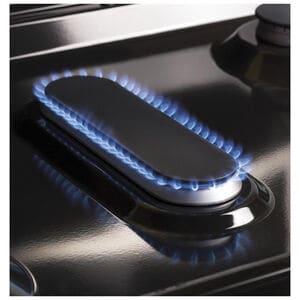 GE 30 in. 5 cu. ft. Gas Range with 5 Sealed Burners & Griddle - Black, Black, hires