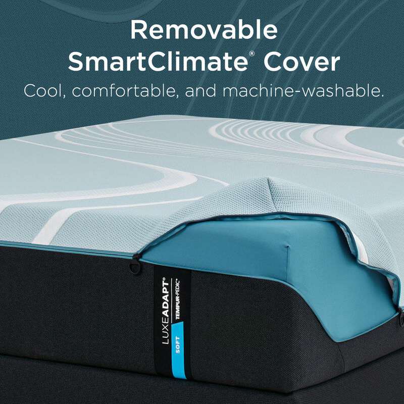 Tempur-Pedic LuxeAdapt 2.0 Soft Queen Size Mattress, , hires