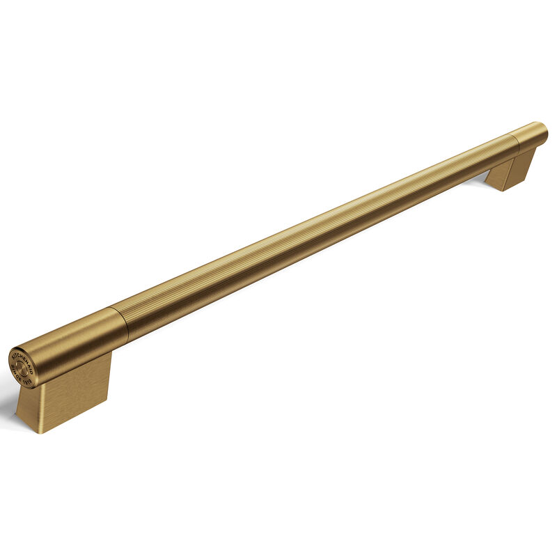 KitchenAid Handle Hardware Accessory Kit for 24 in. Undercounter Wine Cellars, Beverage Centers & Refrigerators - Brass, Brass, hires