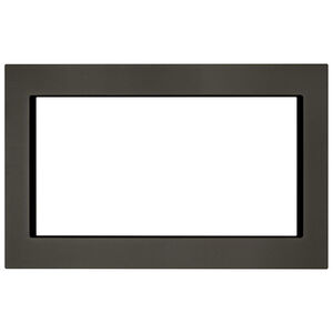 Whirlpool 27 in. Trim Kit for Countertop Microwaves - Black Stainless, , hires