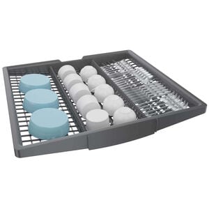 Bosch 800 Series 24 in. Top Control Smart Dishwasher with 42 dBa Sound Level, 3rd-Rack & CrystalDry - Custom Panel Ready, , hires