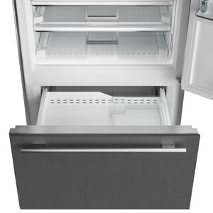 Sub-Zero Classic Series 36 in. Built-In 20.7 cu. ft. Left-Hinged Smart Bottom Freezer Refrigerator with Tubular Handles & Internal Water Dispenser - Stainless Steel, , hires