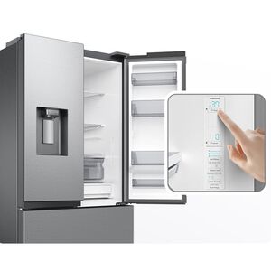 Samsung 36 in. 30.5 cu. ft. Smart French Door Refrigerator with Ice & Water Dispenser - Fingerprint Resistant Stainless Steel, , hires