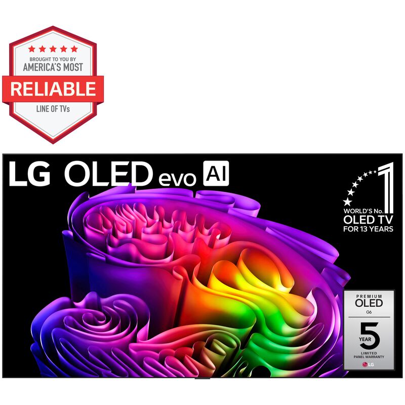 LG - 97" Class G6 Series OLED evo AI 4K UHD Smart webOS TV, , hires