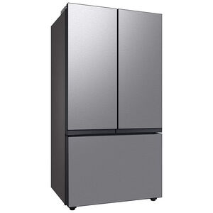 Samsung Bespoke 36 in. 24 cu. ft. Smart Counter Depth French Door Refrigerator with Internal Water Dispenser - Stainless Steel, Stainless Steel, hires