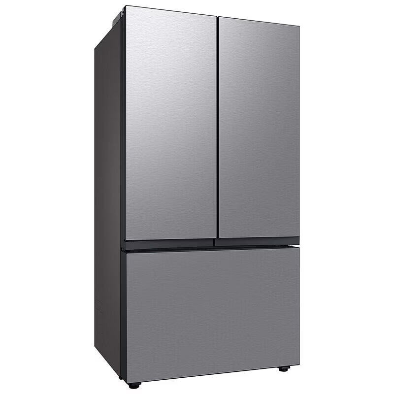Samsung Bespoke 36 in. 24 cu. ft. Smart Counter Depth French Door Refrigerator with Internal Water Dispenser - Stainless Steel, Stainless Steel, hires