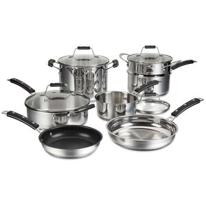 Cuisinart Heritage Collection Cookware Set - Stainless Steel, , hires