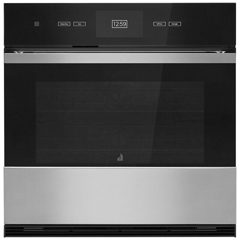 JennAir Noir 30" 5.0 Cu. Ft. Electric Smart Wall Oven with Dual Convection & Self Clean - Floating Glass Black, , hires
