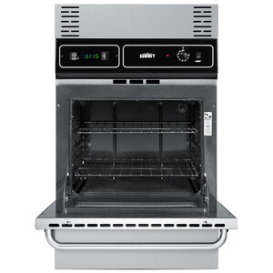 Summit 24 in. 2.9 cu. ft. Gas Single Wall Oven - Stainless Steel, , hires