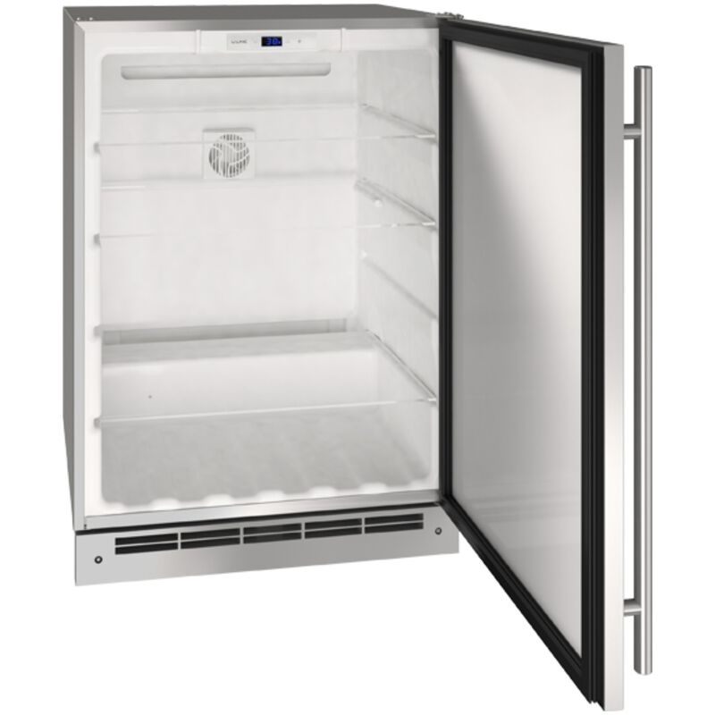 U-Line 24 in. 5.4 cu. ft. Outdoor Undercounter Refrigerator - Stainless Steel, , hires