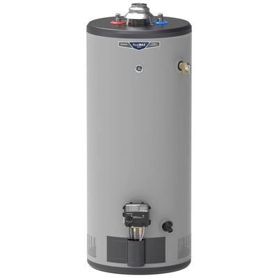 GE RealMax Choice Natural Gas 30 Gallon Short Water Heater with 8-Year Parts Warranty | GG30S08BXR