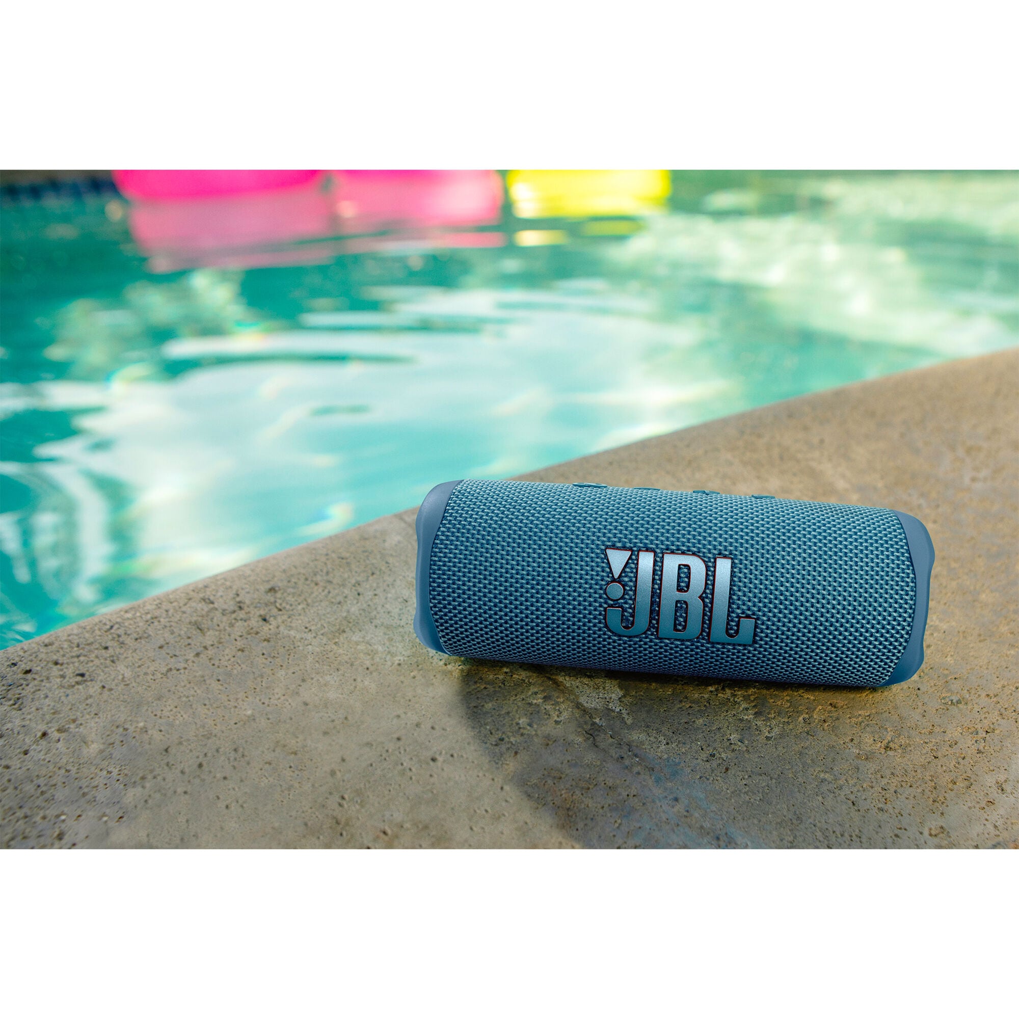 JBL Flip 6 Portable Waterproof Bluetooth Speaker - Blue