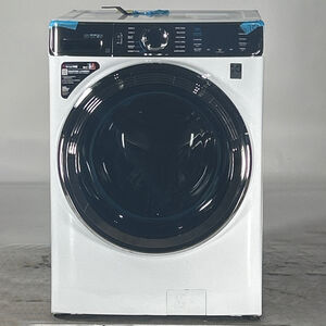 GE Profile 28 in. 5.3 cu. ft. Smart Stackable Front Load Energy Star Washer with UltraFresh Vent System+, Sanitize & Steam Cycle - White (Open Box Good Condition), , hires