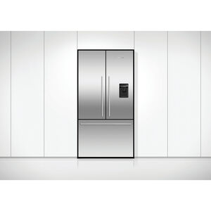 Fisher & Paykel Series 7 36 in. 20.1 cu. ft. Smart Counter Depth French Door Refrigerator with Water Dispenser - Stainless Steel, , hires