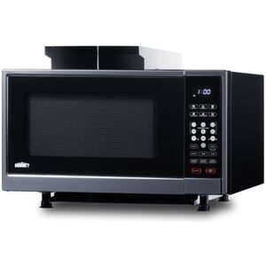 Summit 24 in. 1.2 cu. ft. 1000W Built-In Microwave - Stainless Steel (Trim Kit Included), , hires