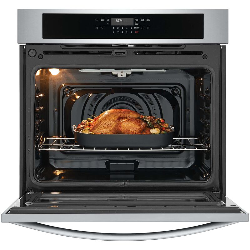 Frigidaire 30 in. 5.3 cu. ft. Electric Single Wall Oven with Standard Convection - Stainless Steel, , hires