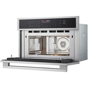 LG 30 in. 1.7 cu. ft. Smart Speed Electric Single Wall Oven with Standard Convection & Sensor Cooking - Stainless Steel, , hires