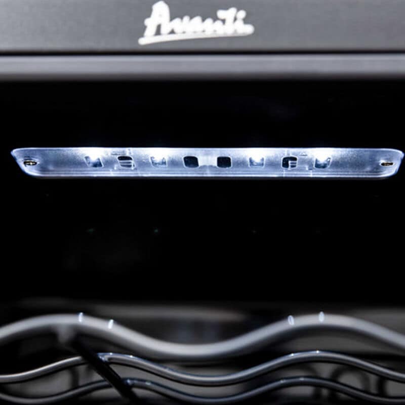 Avanti 20 in. Freestanding Wine Cooler with Wire Racks, Single Temperature Zone & 34 Bottle Capacity - Platinum, , hires