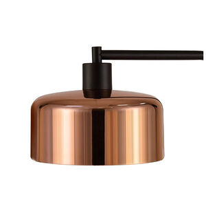 Hudson & Canal Cadmus Table Lamp with Polished Copper Shade & Dark Bronze Finish, , hires