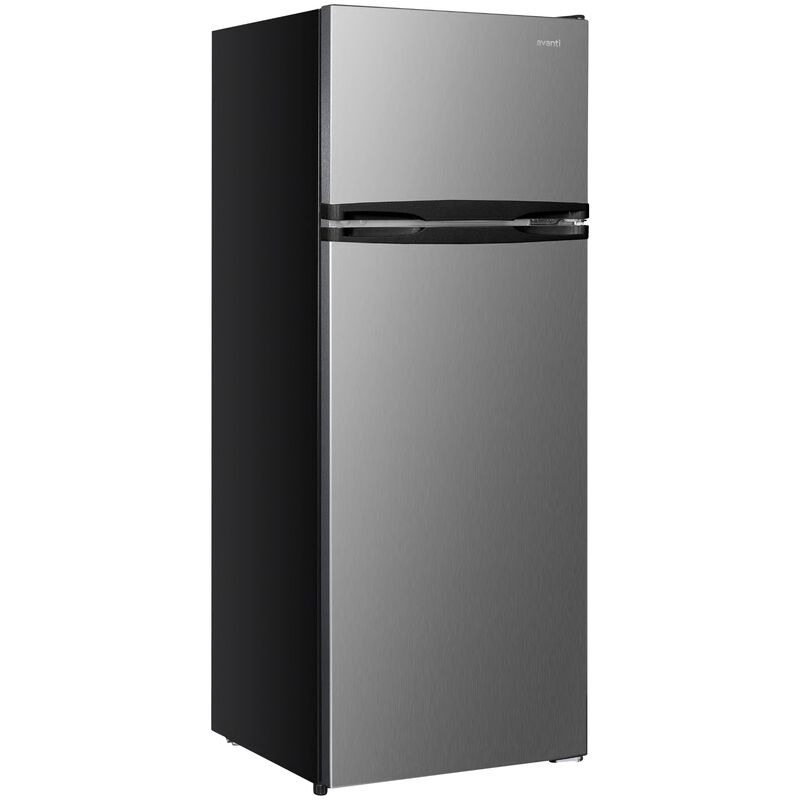 Avanti 22 in. 7.5 cu. ft. Top Freezer Refrigerator - Stainless Steel, , hires