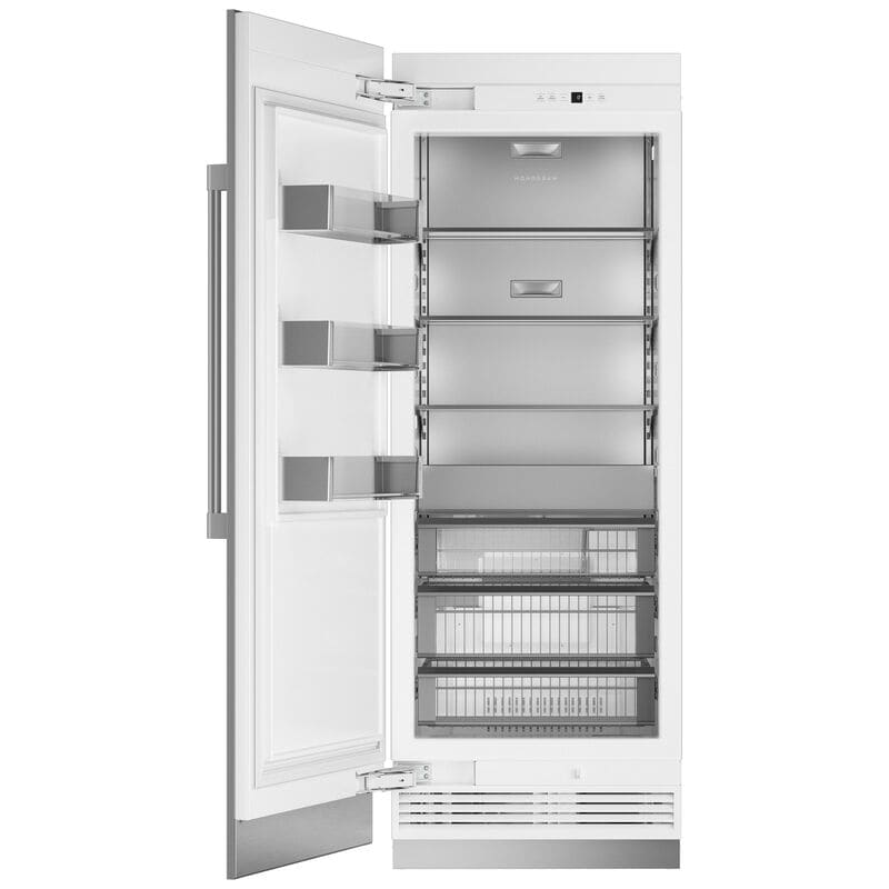Monogram 30 in. 16.7 cu. ft. Built-In Smart Upright Freezer with Ice-Maker & Adjustable Shelves - Custom Panel Ready, , hires