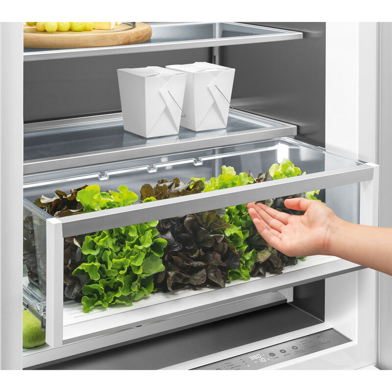 Fisher & Paykel Series 11 30 in. 15.8 cu. ft. Built-In Counter Depth Bottom Freezer Refrigerator with Internal Water Dispenser - Custom Panel Ready, , hires