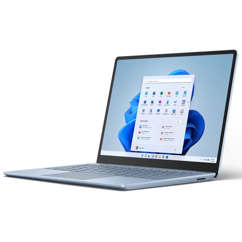Optagelsesgebyr garn Tidsplan Microsoft 12.4" Surface Laptop Go 2 w/ Quad Core i5 2.4GHz, 8GB RAM, 128GB  SSD - Ice Blue | P.C. Richard & Son